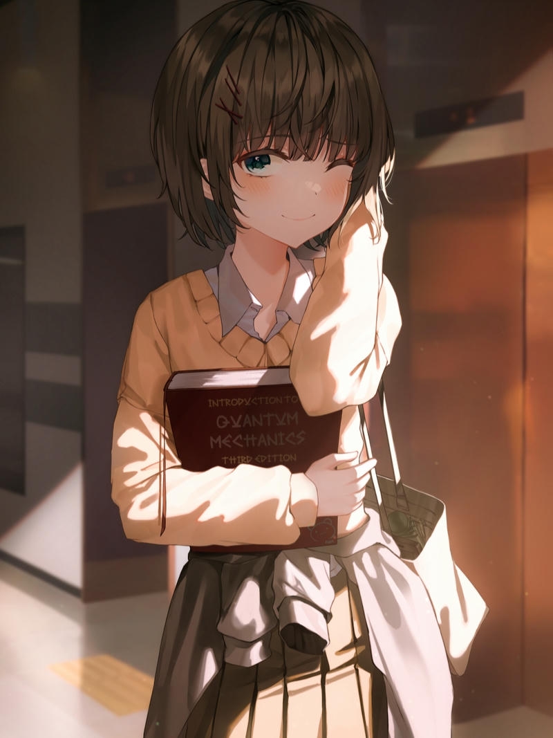 hình ảnh anime học sinh tinh tế