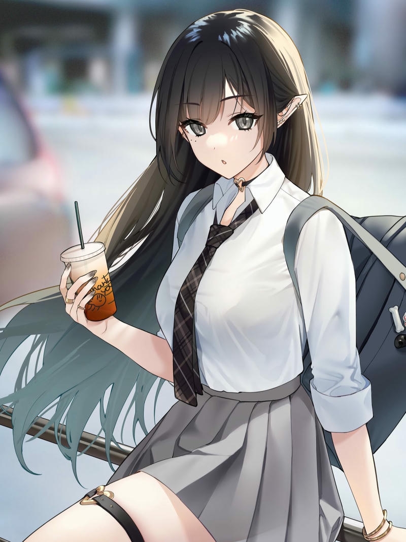 hình ảnh anime học sinh trẻ trung