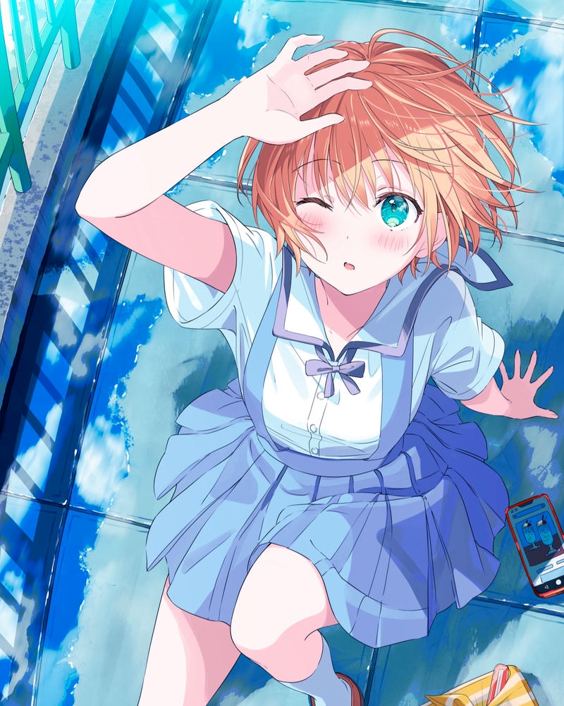 hình ảnh anime nữ học sinh cá tính