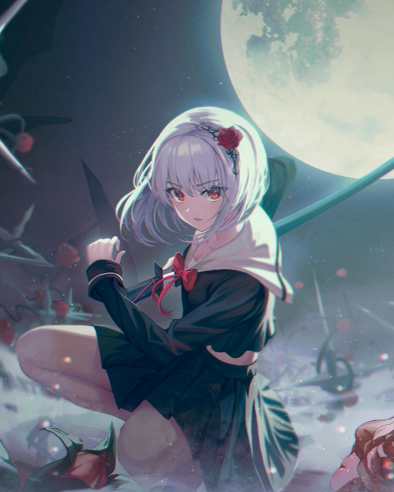 hình ảnh anime nữ học sinh thu hút