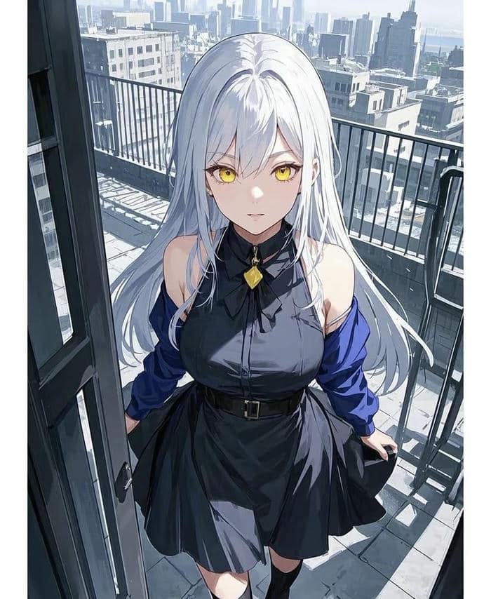 hình anime girl lạnh lùng cá tính bí ẩn