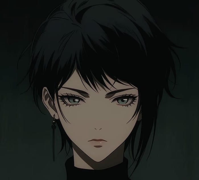 hình anime girl lạnh lùng cá tính full hd