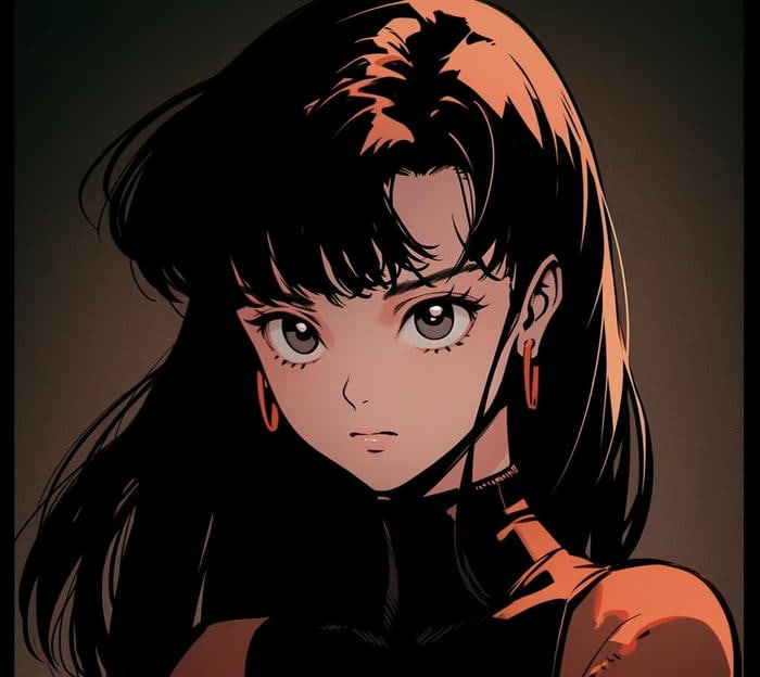 hình anime girl lạnh lùng cá tính girl