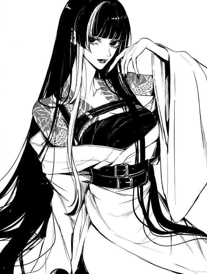 hình anime girl lạnh lùng cá tính lạnh lùng