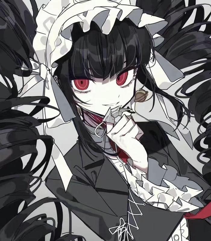 hình anime girl lạnh lùng cá tính sắc nét