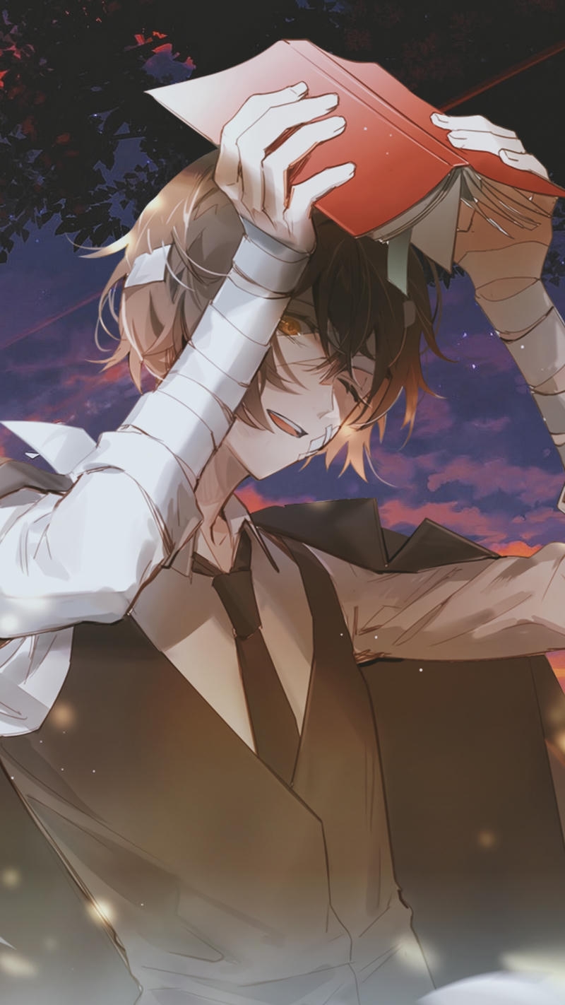 hình nền anime nam thư sinh