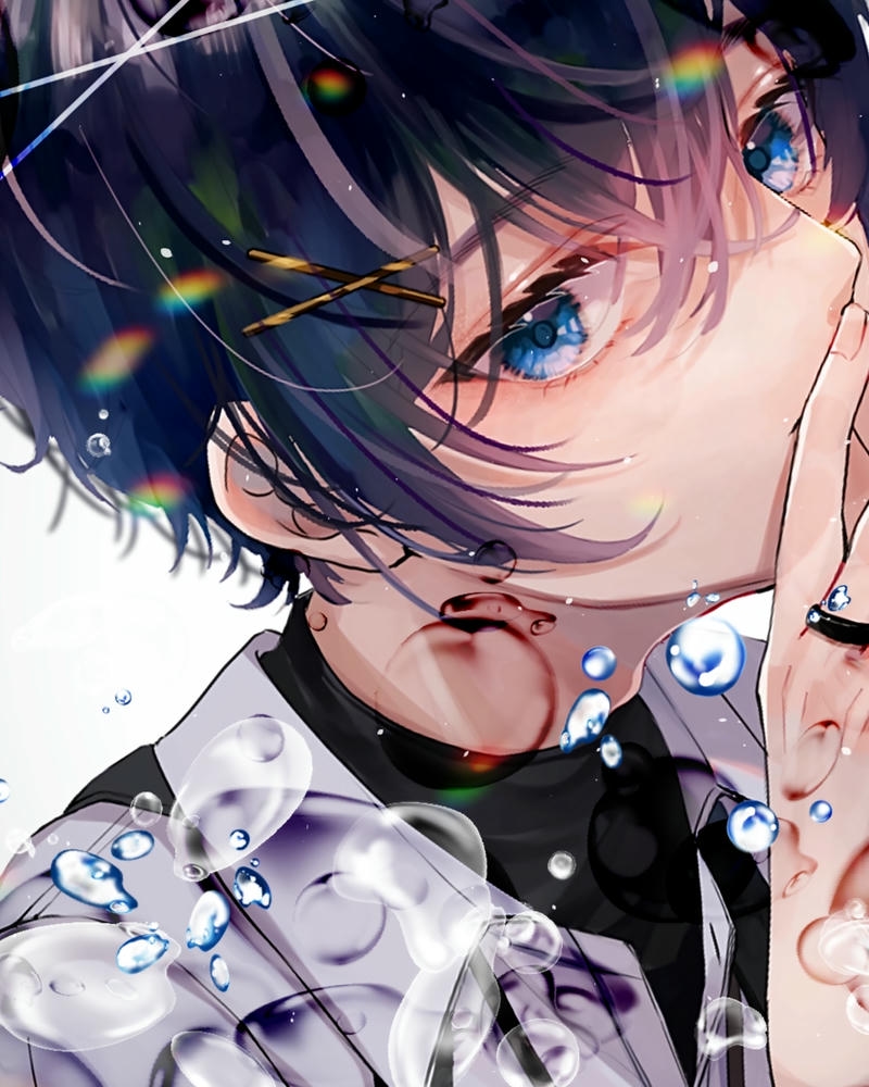 hình ngầu anime nam độc đáo