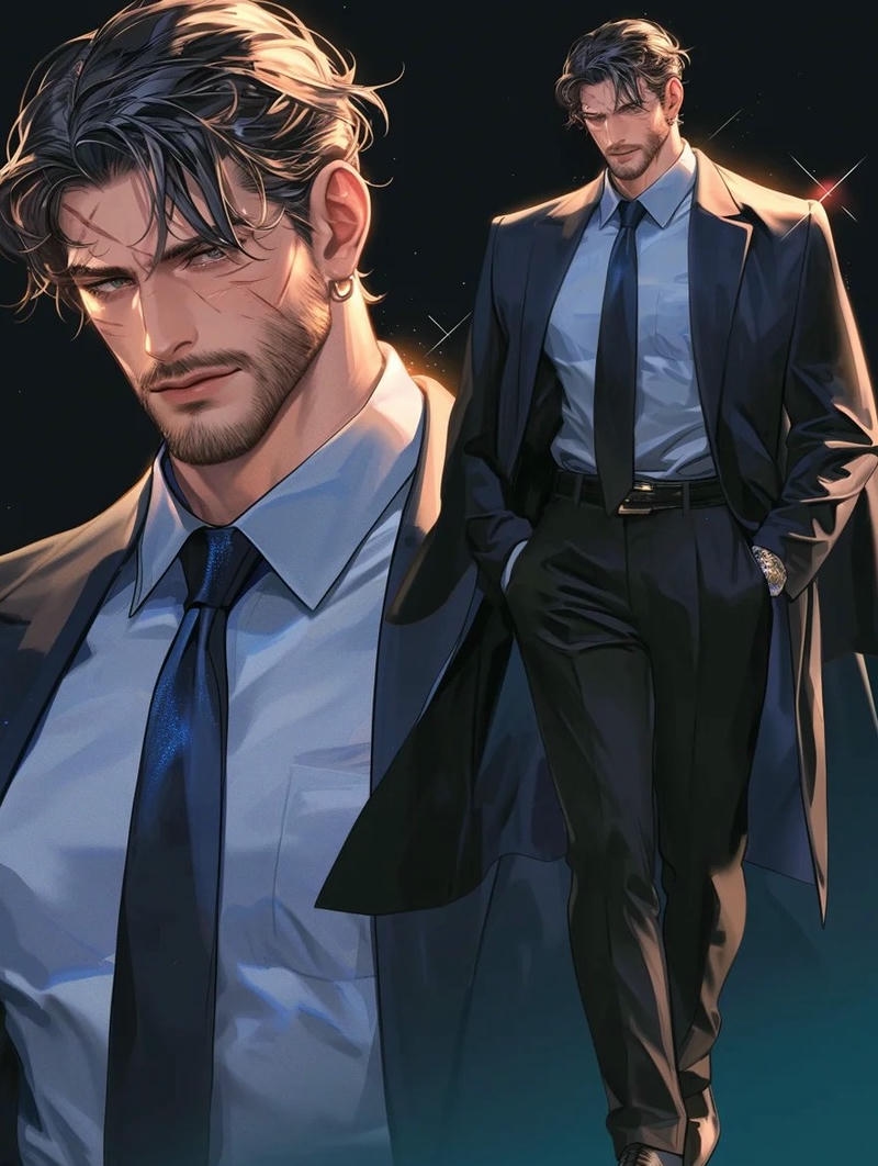 hình tổng tài anime sang xịn