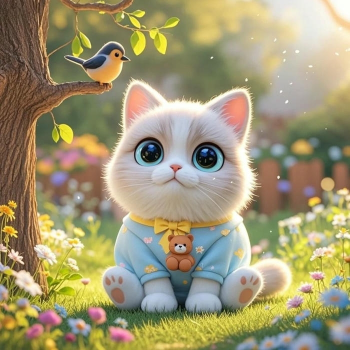 mèo vô tri avatar phong cách meme