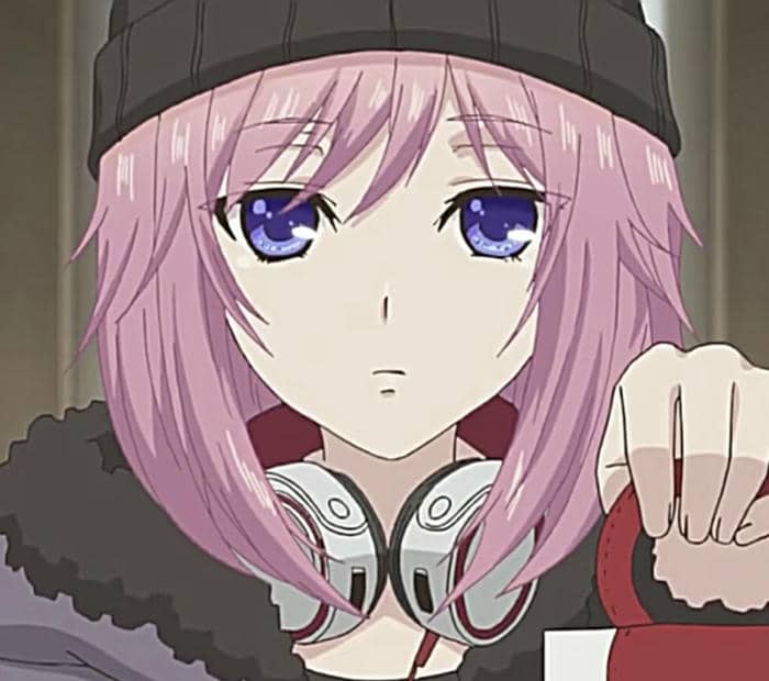 nét đẹp tóc hồng