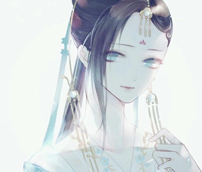 nữ anime y phục cổ