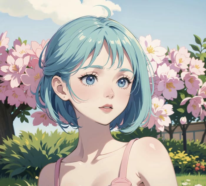 short hair girl mềm