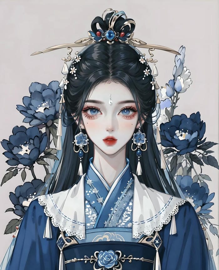 tạo hình cổ trang sang