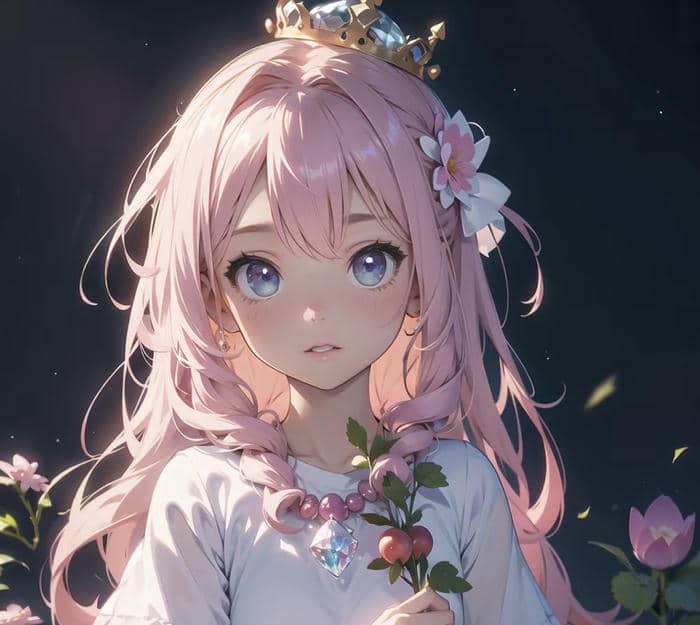 tóc hồng ngọt ngào