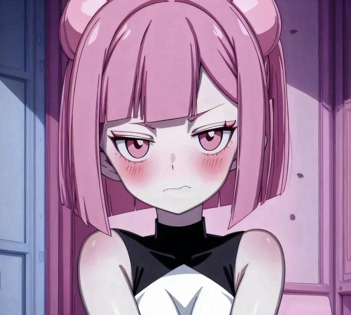 tóc hồng nhẹ cute