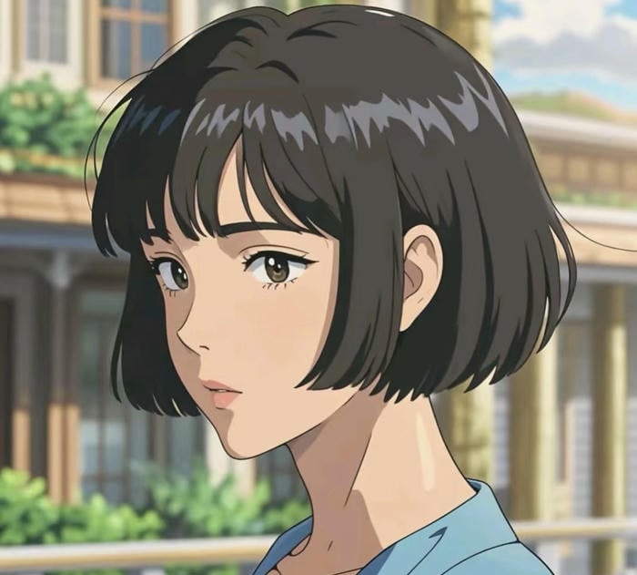 tóc ngắn gọn gàng