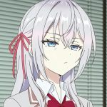 tóc trắng dài mượt