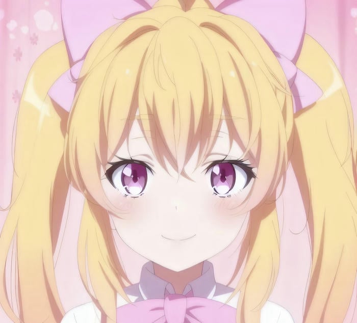 tóc vàng bay nhẹ