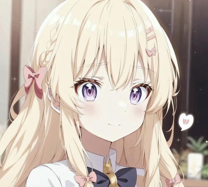 tóc vàng dịu dàng