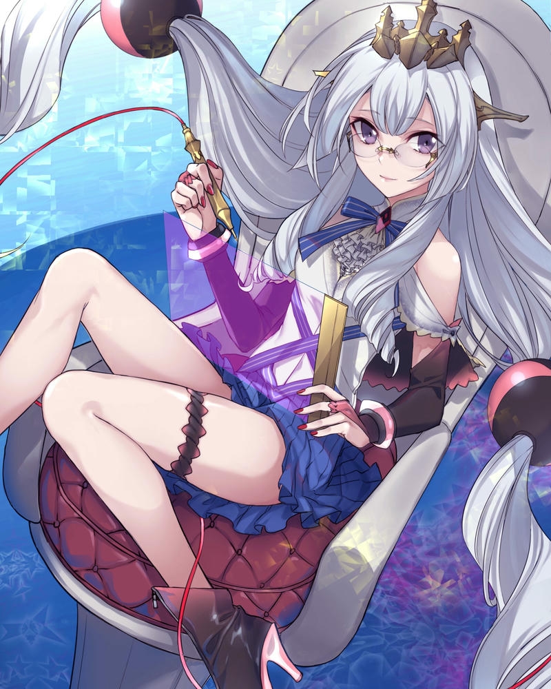 tuyển tập hình ảnh anime đeo kính đáng yêu