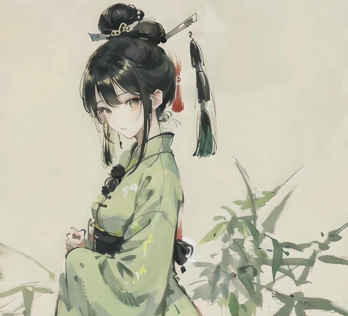 157+ hình ảnh anime nữ cổ trang duyên dáng và đẹp mê hồn