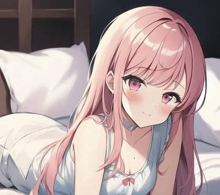 vibe tóc hồng dịu