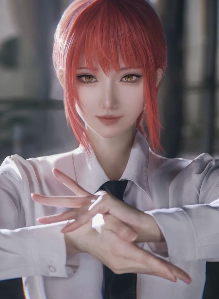 Ảnh Makima cosplay sexy cực rạng rỡ