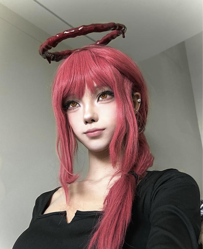 Ảnh cosplay Makima sexy cực quyến rũ