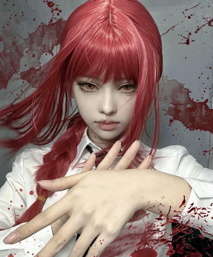 Ảnh cosplay Makima xinh đẹp nổi bật