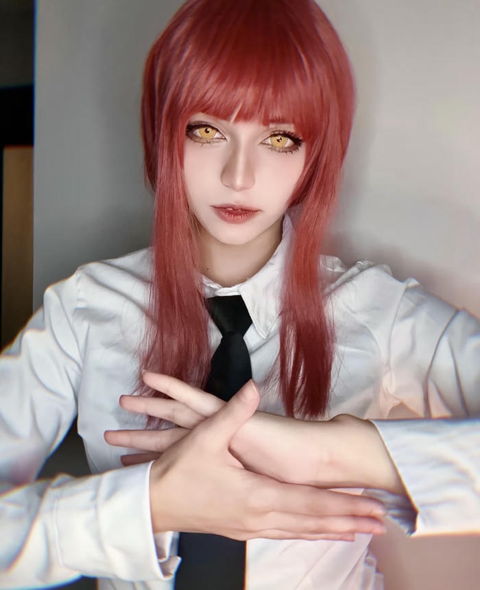 Ảnh cosplay Makima xinh xắn yêu