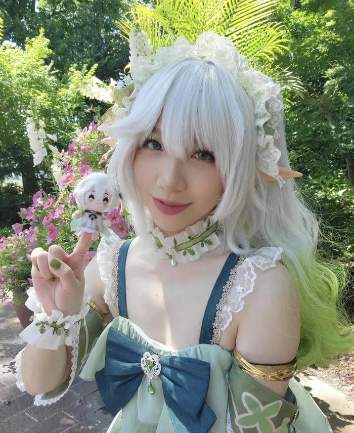 Ảnh cosplay Nahida phong thái thanh nhã