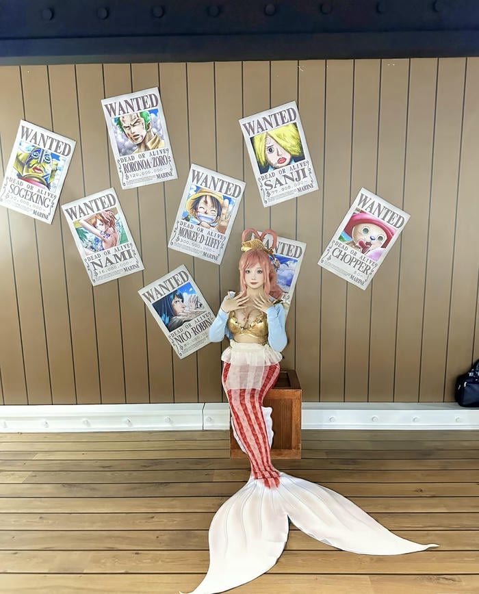 Ảnh cosplay One Piece tạo hình sáng tạo đẹp mắt