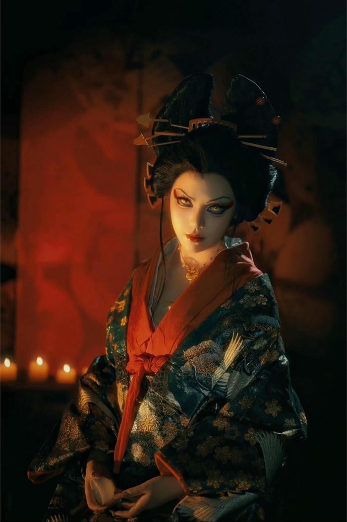 Cosplay Daki ngầu lạnh cực cuốn hút