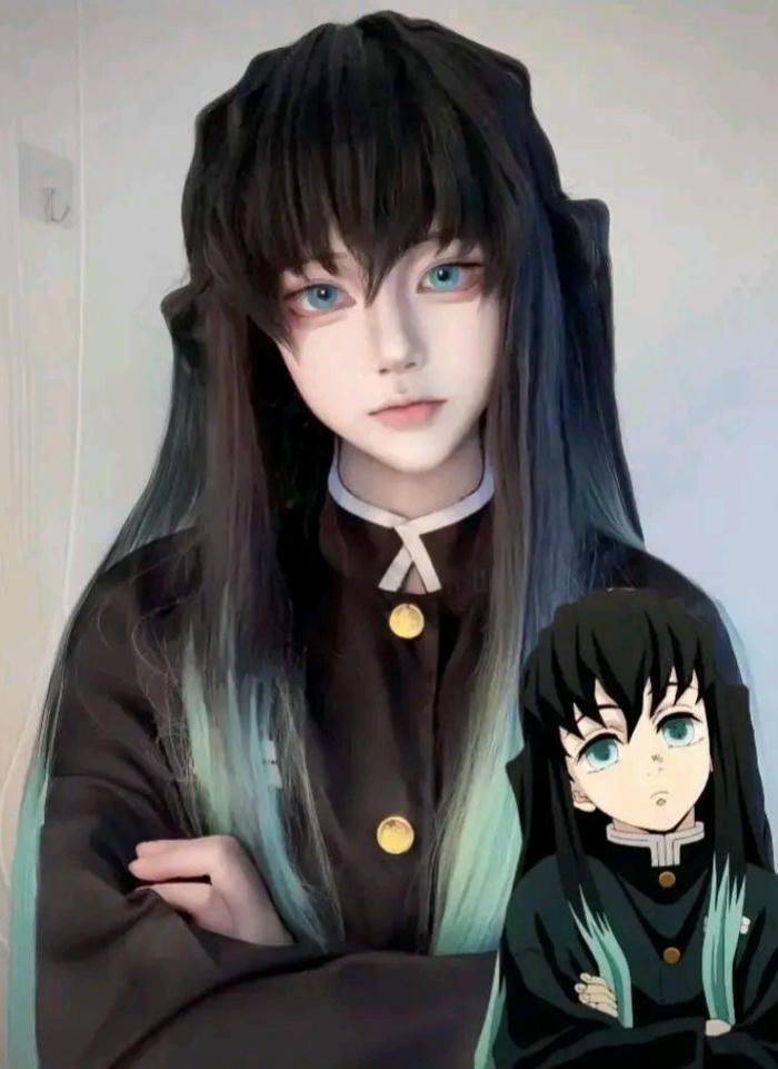 Cosplay Muichiro phong thái lạnh đầy cuốn