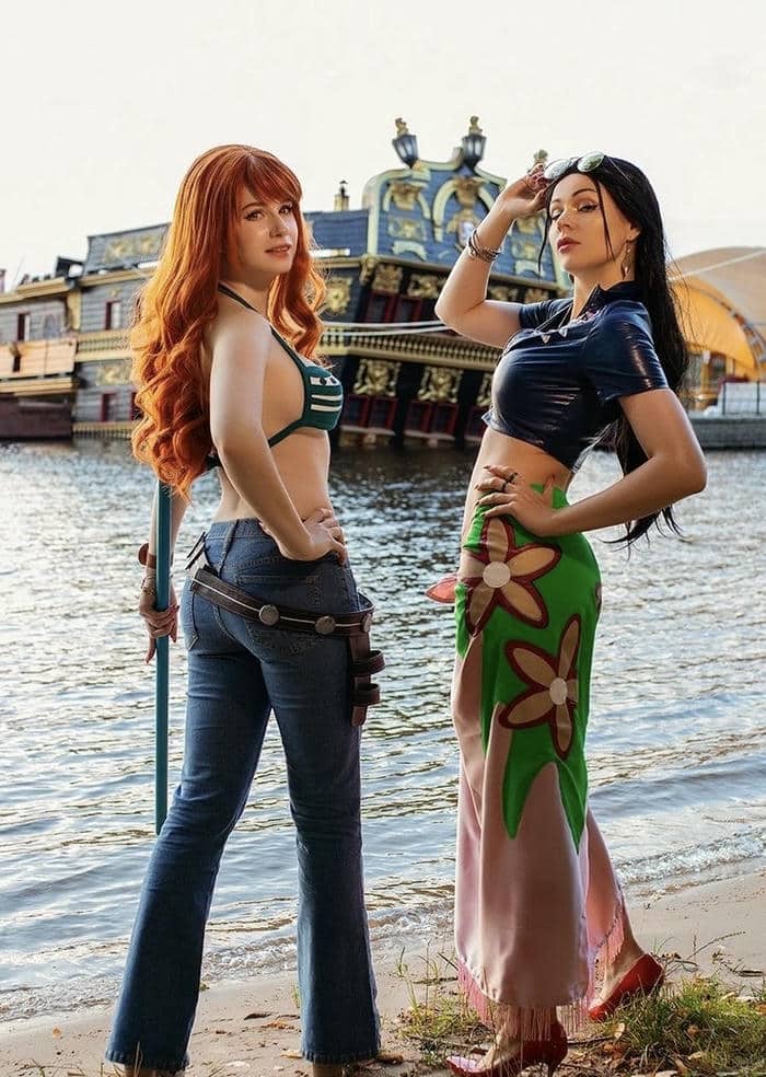 Cosplay One Piece phong thái phiêu lưu mạnh mẽ