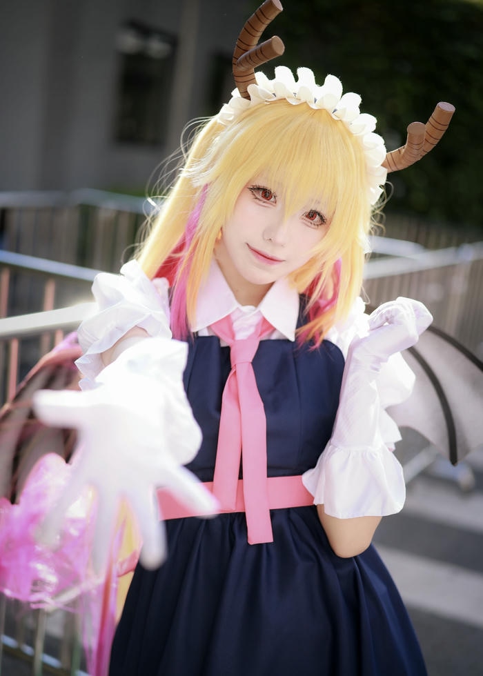 Cosplay hầu gái hình ảnh đáng yêu