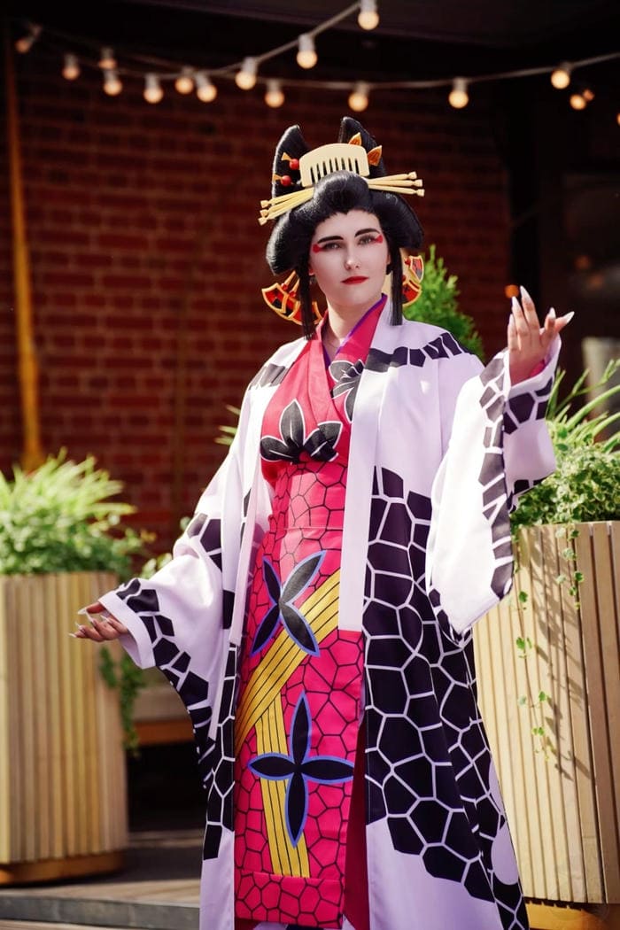 Hình ảnh Daki cosplay phong thái lạnh