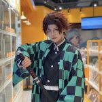 Hình ảnh Tanjiro cosplay thần thái mạnh