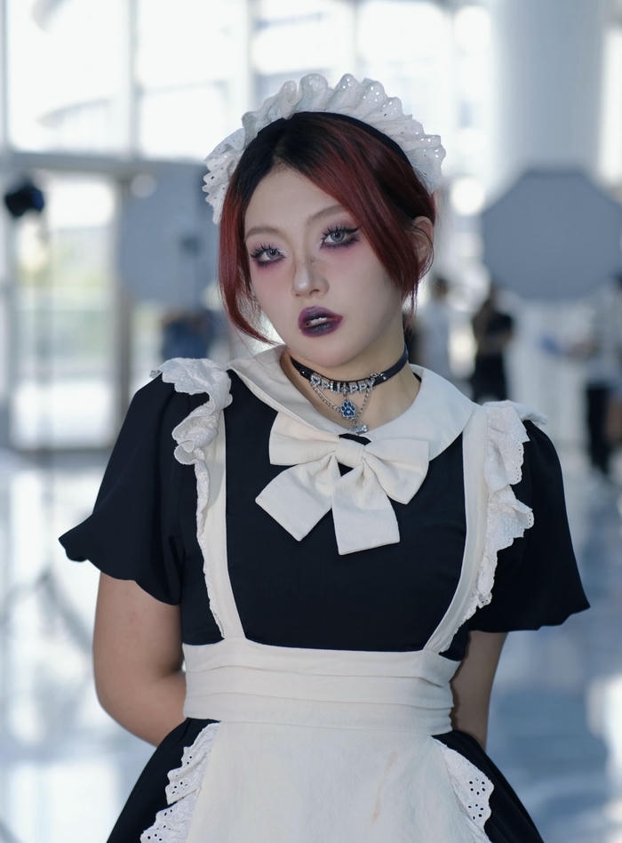 Hình ảnh cosplay hầu gái xinh