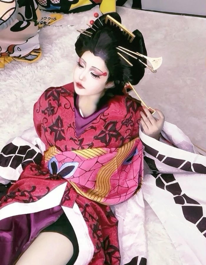 Hình cosplay Daki ánh mắt cực hút