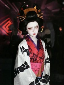 Hình cosplay Daki gợi cảm cực ngầu