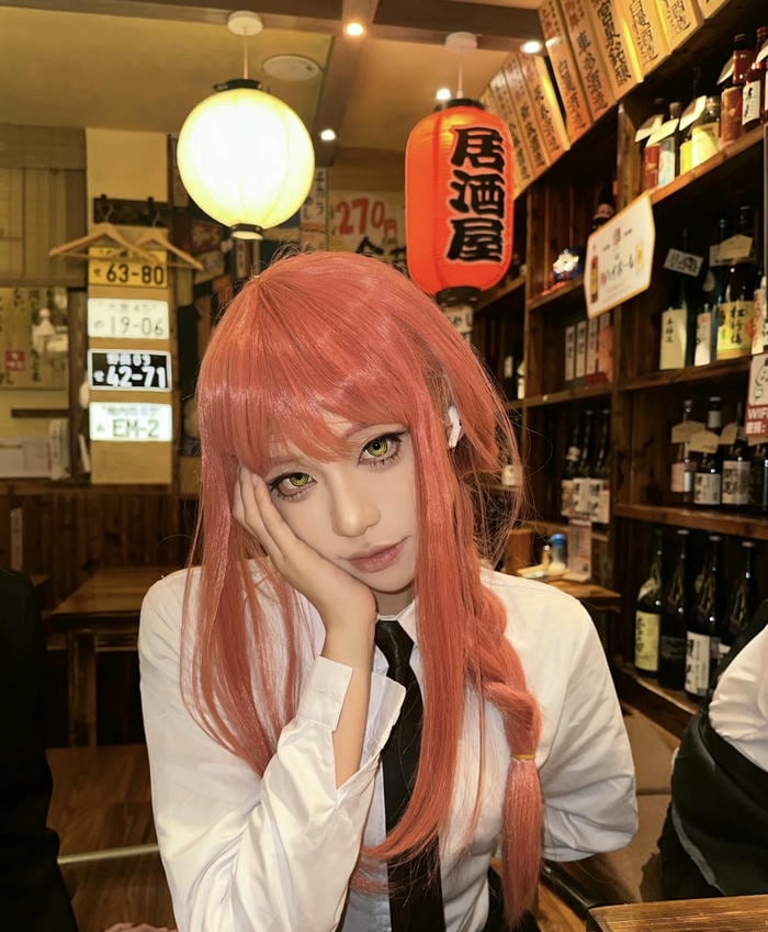 Hình cosplay Makima đẹp tuyệt phẩm