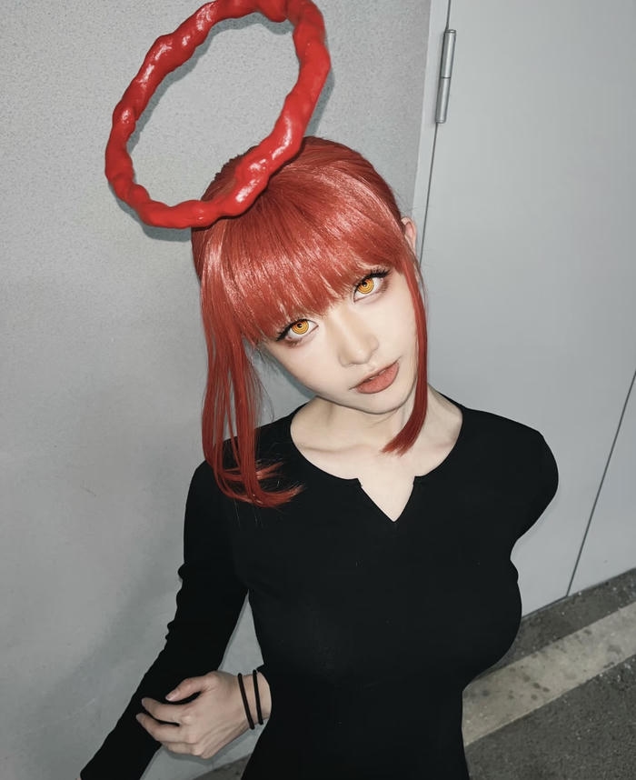 Hình cosplay Makima gợi cảm cực ngầu