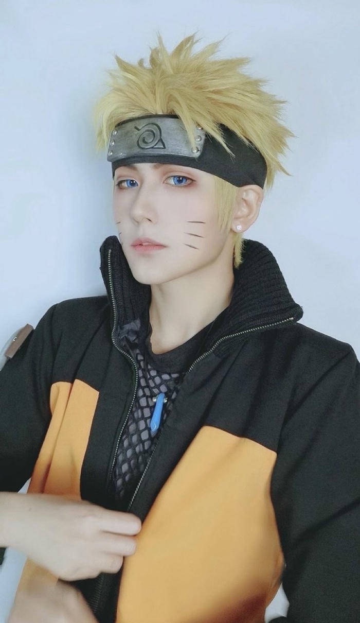 Hình cosplay Naruto ánh mắt quyết tâm