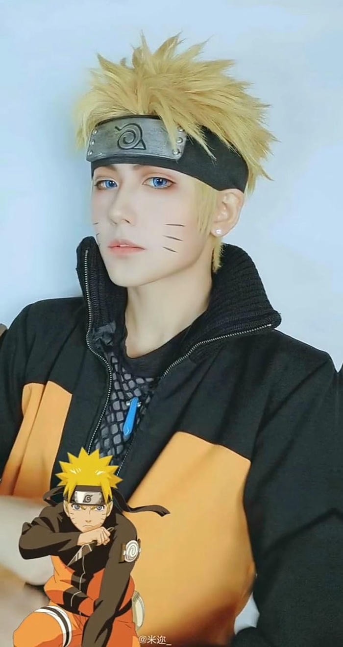 Hình cosplay Naruto trang phục rõ nét
