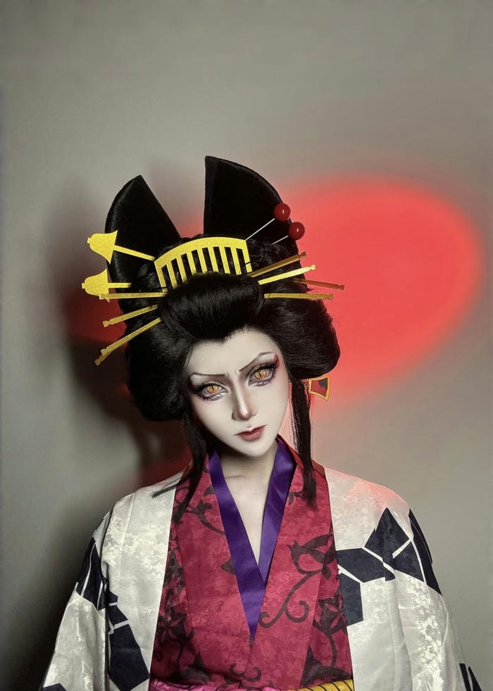 Hình gái cosplay Daki xinh đẹp nổi