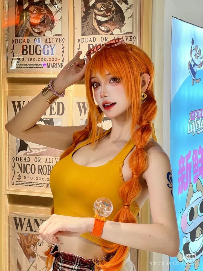 Mẫu ảnh cosplay One Piece chi tiết trang phục sắc nét
