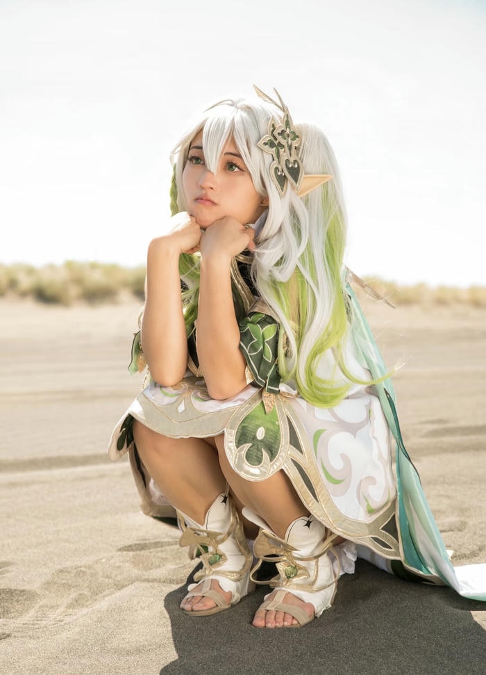 Nahida cosplay ánh nhìn trong trẻo