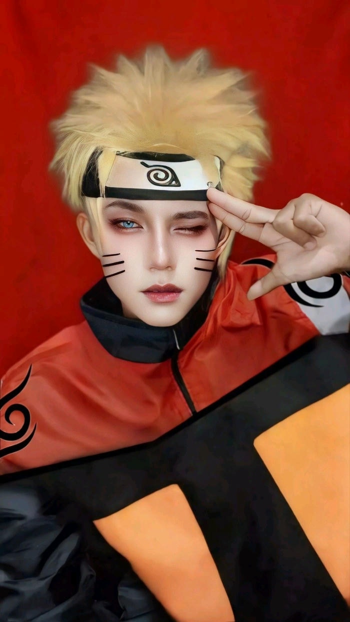 Naruto cosplay thể hiện tinh thần lạc quan