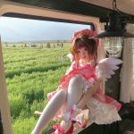 Nhân vật anime cosplay sakura